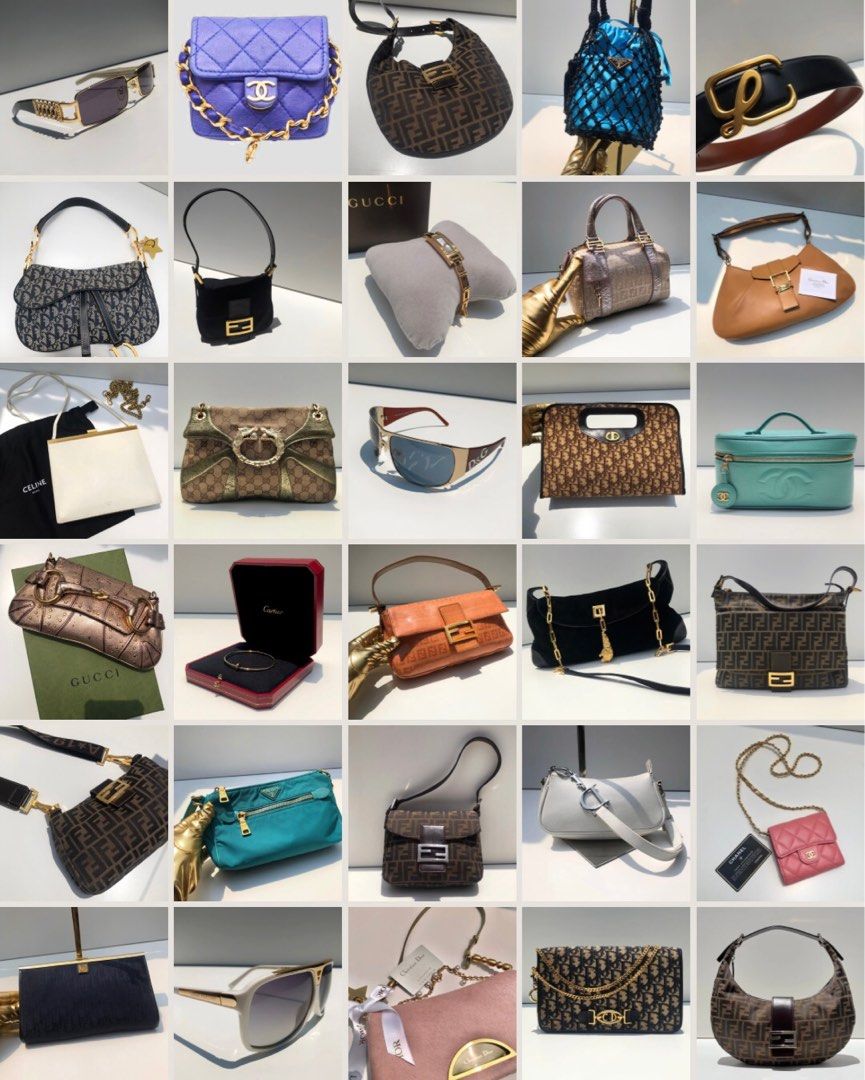 CHANEL FENDI DIOR PRADA GUCCI (Category: Announcements) located in Manila. Submitted by vtghabits (Listing ID 1309627536, Image 1). Description: 𝙏𝙃𝙀 𝙂𝙍𝙀𝘼𝙏 𝘽𝙇𝙄𝙉𝙂 𝘿𝙍𝙄𝙋 IG HANDLE : @vtghabits.jp ❤️‍🔥✨ drops in 3 days! Swipe or zoom in to see all the rarest, most beautiful vintage pieces, all loud and proud. The great drop includes: The Rockstar of the show Chanel Purple Mini (circa 2005), The massive Dragon Pearl Head Gucci Bag Ft.