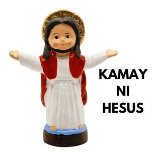 Chibi Religious Mini Statues Kamay ni Hesus 3.5 to 4 inches