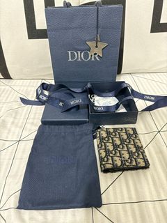 Dior Vertical Bifold Wallet