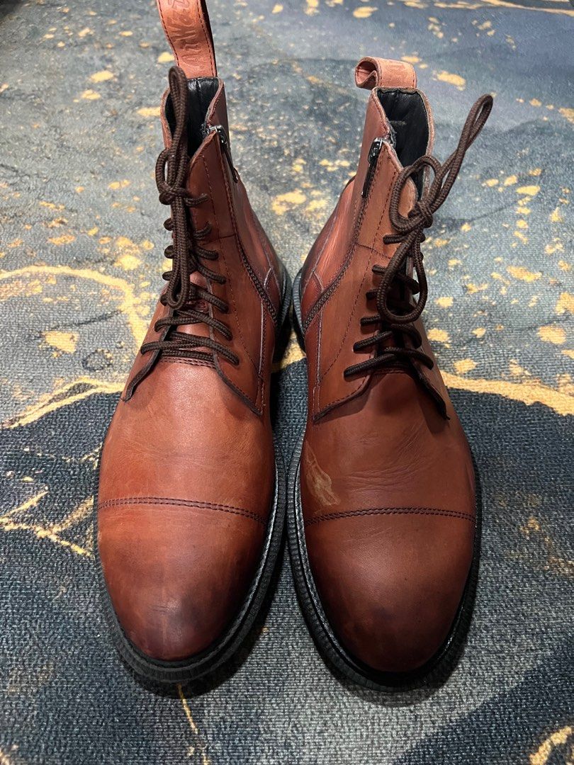DR MARTENS AIRWAY BOOTS 7UK Men s Fashion Footwear Boots on Carousell