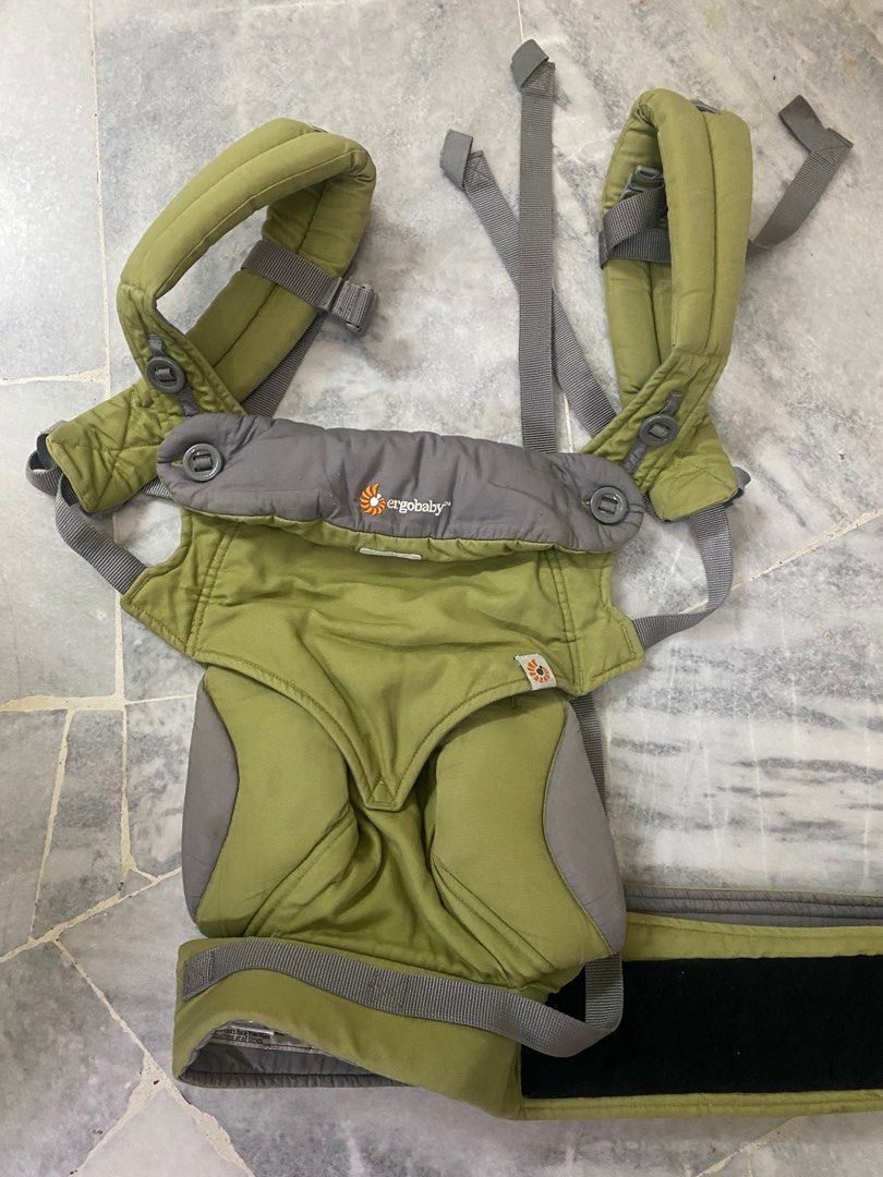 Ergobaby four position 360 baby carrier green clearance
