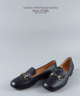 Excellent Condition: Gucci Horsebit Loafer Womens 36.5