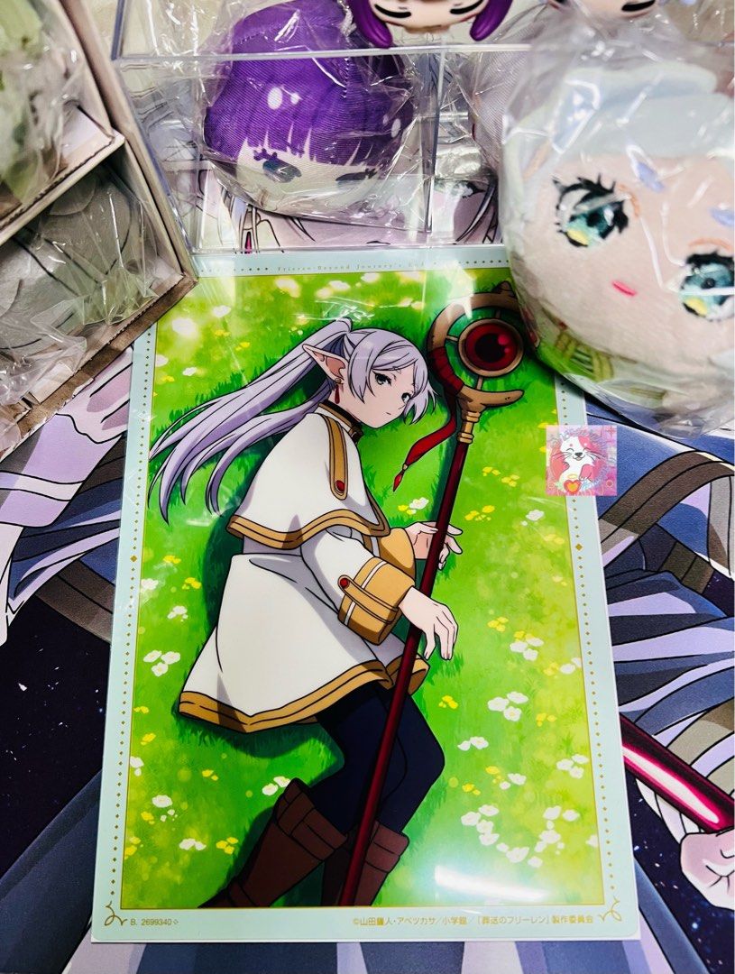 Frieren Beyond Journey's End Clear Visual Board (Category: Art & Prints) located in Taytay. Submitted by shendoremi (Listing ID 1309631614, Image 2). Description: Frieren Beyond Journey's End Clear Visual Board FRIEREN VISUAL BOARD ONLY. other items are nfs * Brand New * Onhand price: 200php each mop: gcash mod: ggx/sdd (lalamove/grab) my loc: taytay rizal shipping: shipped with bubble wrap and mailer box thank you! #fern #stark #himmel #aura #an