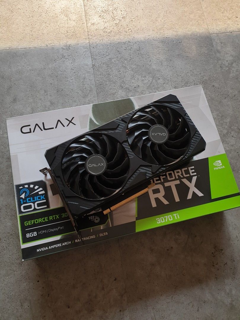 GALAX GEFORCE RTX 3070 Ti OC 8GB GDDR6X 256BIT NVIDIA VGA