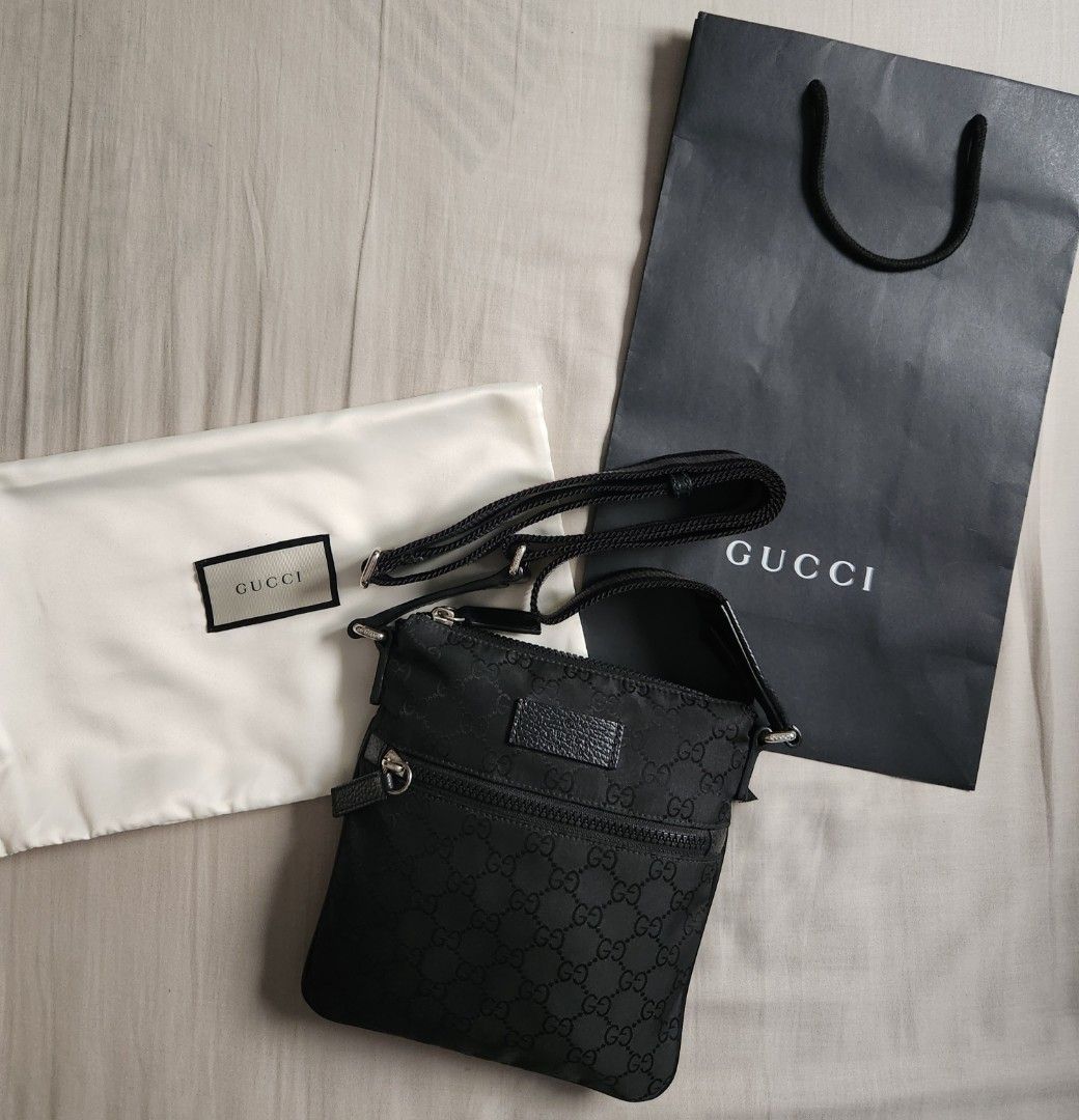 Gucci small black messenger