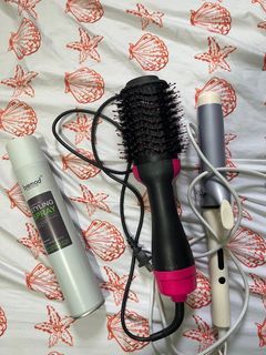 Hair Curler & Blower with Free hair spray