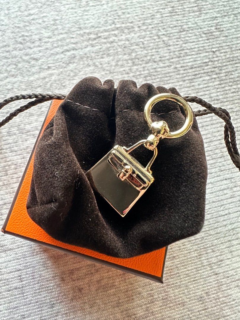 Hermes Mini Kelly twilly ring Luxury Accessories on Carousell