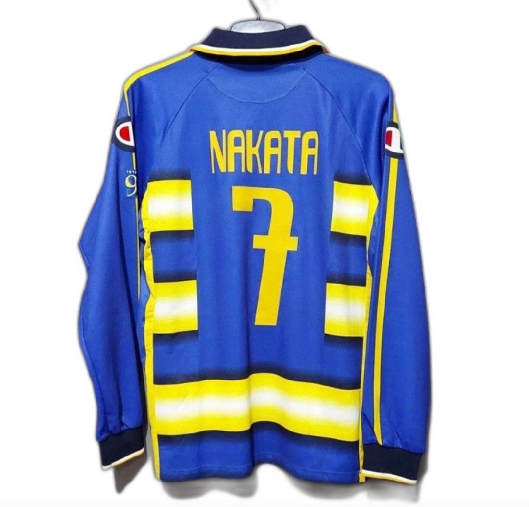 Hidetoshi Nakata #7 AC Parma Home Jersey PI 2003/2004 Original