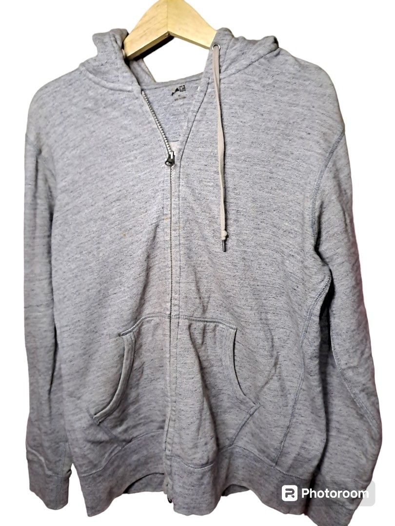 Hoodie uniqlo double zipper uniqlo border double zip hoodie cboy y2k