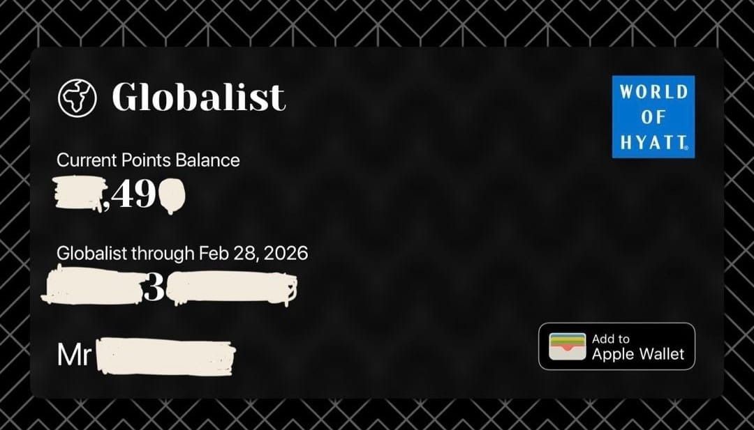 Hyatt Globalist Upgrade Full Plans [2026], Hobbies & Toys, Travel ...