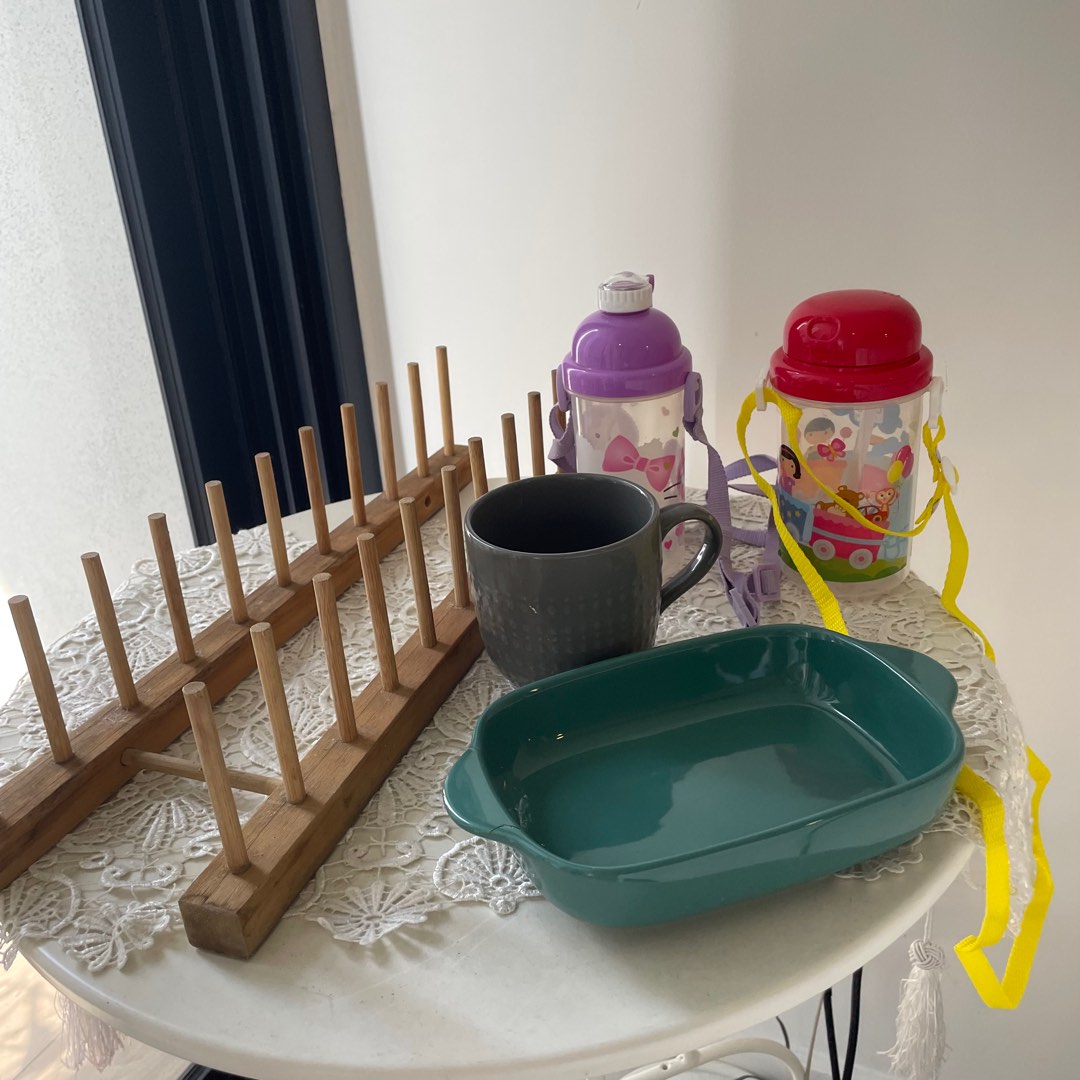 Ikea plates organiser Mugs bake trays and bottles Furniture Home Living Kitchenware Tableware Dinnerware Cutlery on Carousell