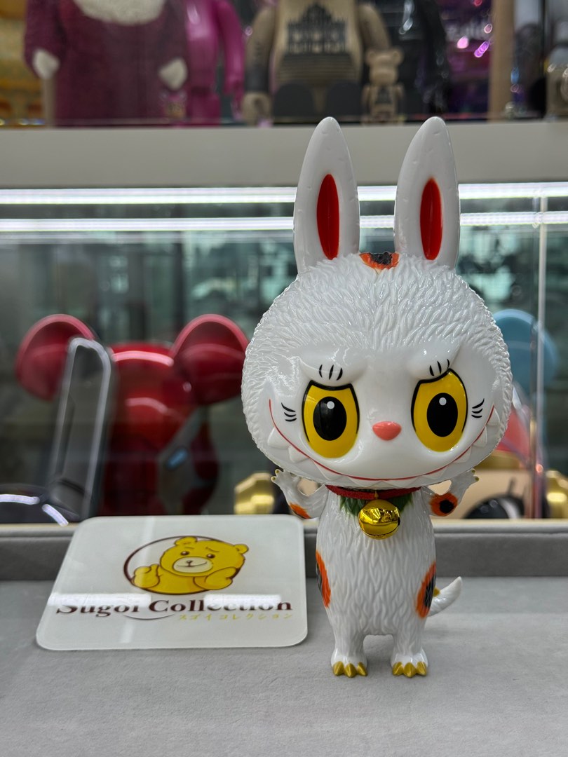 In Stock] How2Work x Zimomo Maneki Neko white ver. (Signed