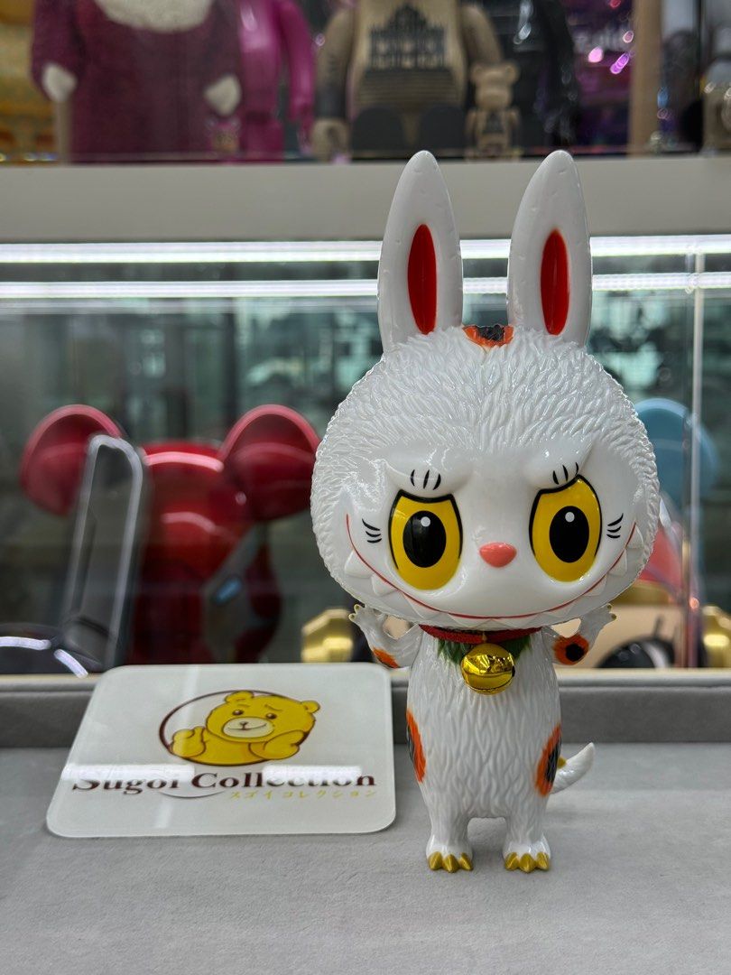 In Stock] How2Work x Zimomo Maneki Neko white ver. (Signed
