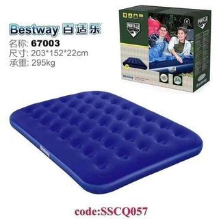 INFLATABLE AIRBED SINGLE, DOUBLE, QUEEN, KING SIZE