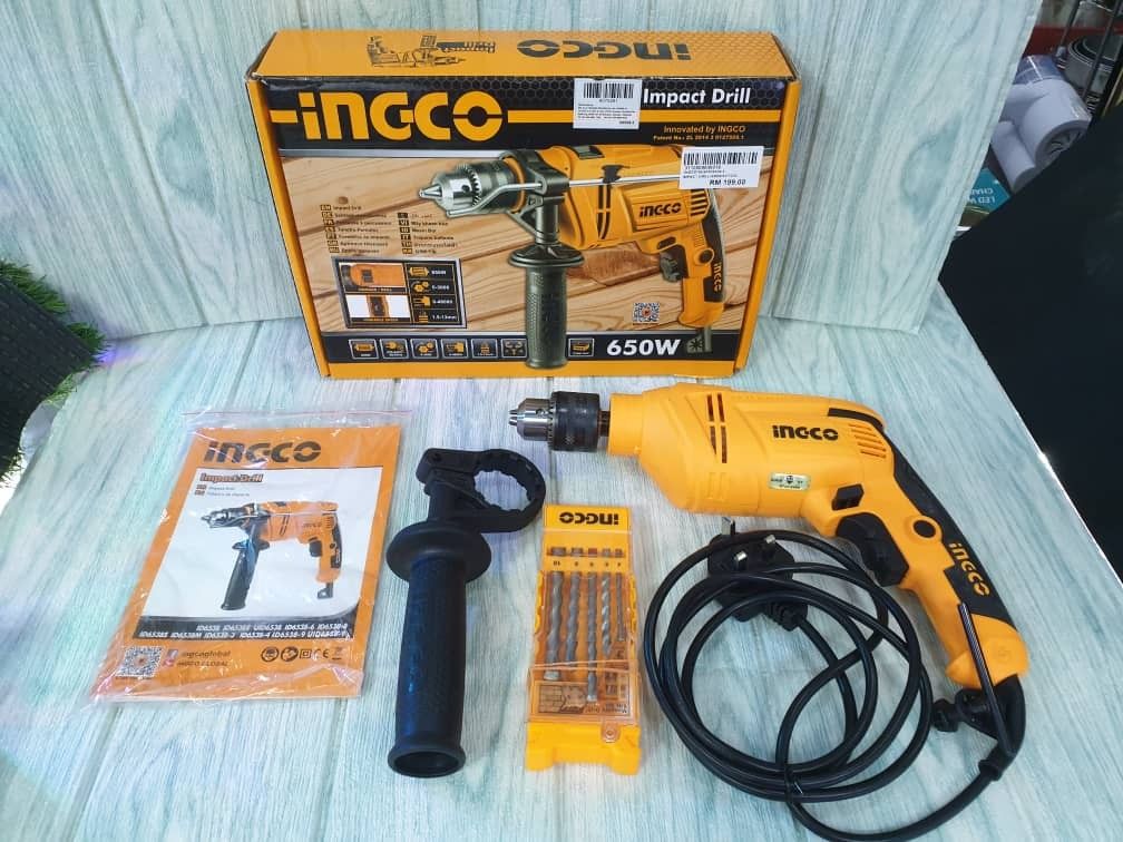 Ingco impact Drill 650W Furniture Home Living Home Improvement Organisation Home Improvement Tools Accessories on Carousell