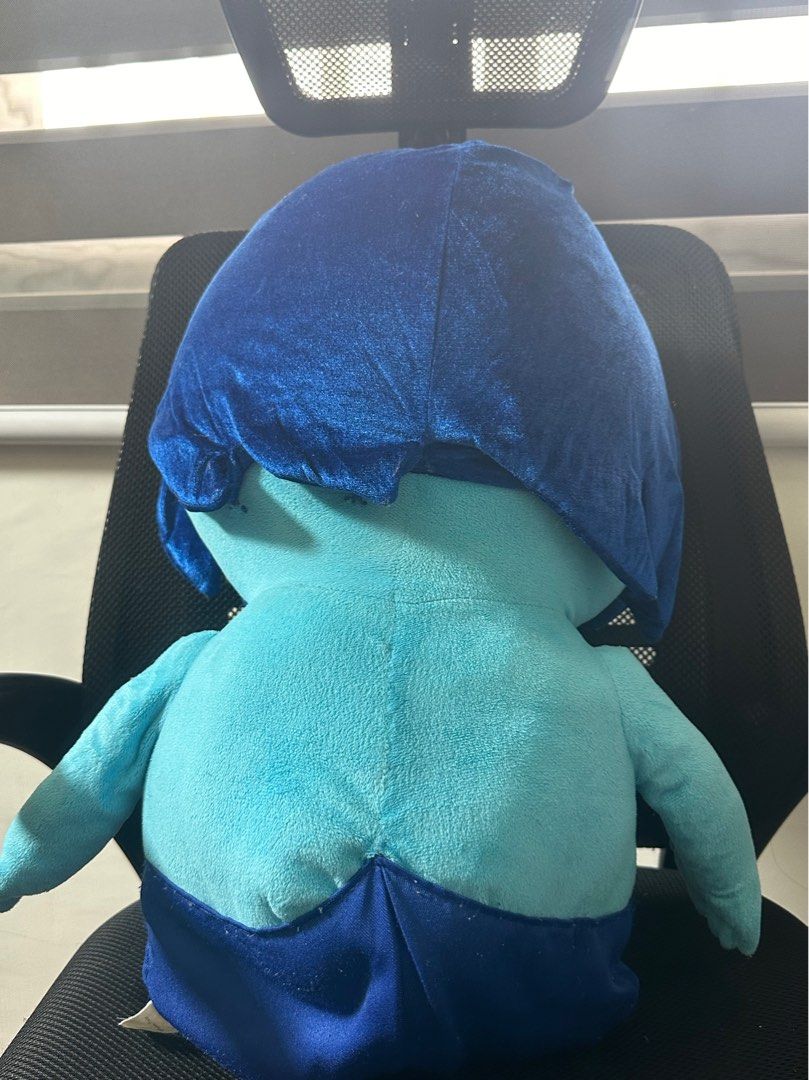 Inside Out Sadness Big Plush (Category: Plushies & Soft Toys) located in Plaridel. Submitted by popboxshop (Listing ID 1309591818, Image 2). Description: • No white top • Minimal signs of usage due to storage • Need wash Rfs: decluttering Negotiable for sure buyer 😊 Kindly send a message for more detailed pictures. .