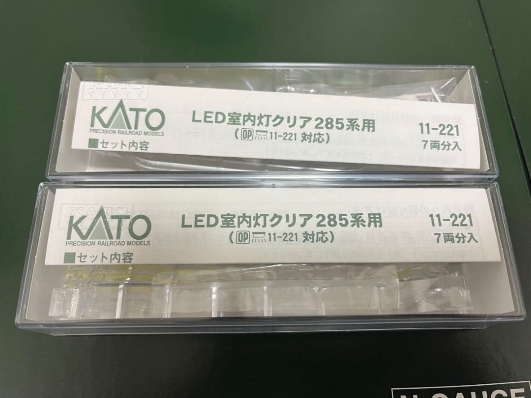 KATO 11-221 LED室内灯クリア285系用 7両分入　2箱 KATO鉄道模型オンラインショッピング LED室内灯クリア 285系用 7