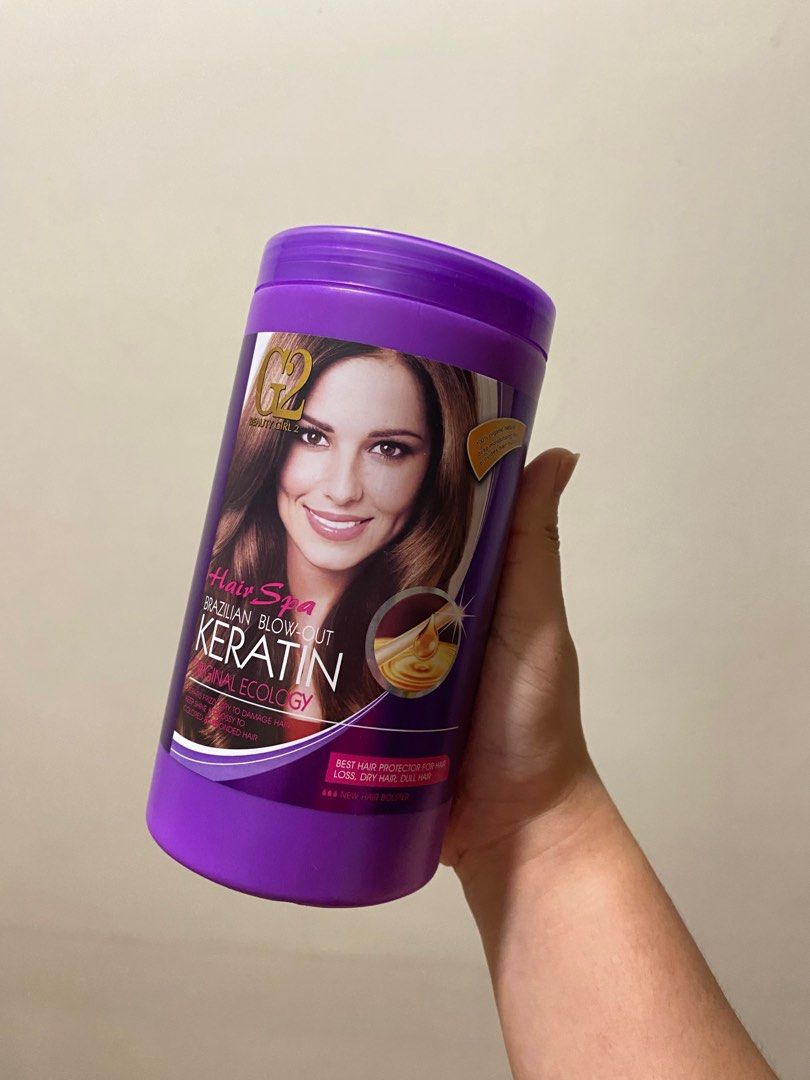 Keratin Treatment (Category: Hair) located in Manila. Submitted by aj927 (Listing ID 1309649821, Image 1). Description: Extra stock from salon. Unopened. 3 pcs available .