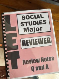 LET Reviewer (Social Studies)
