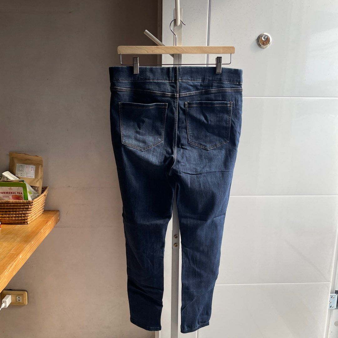 Liverpool Dark Blue Jeggings Skinny Jeans Women s Fashion Bottoms Jeans on Carousell