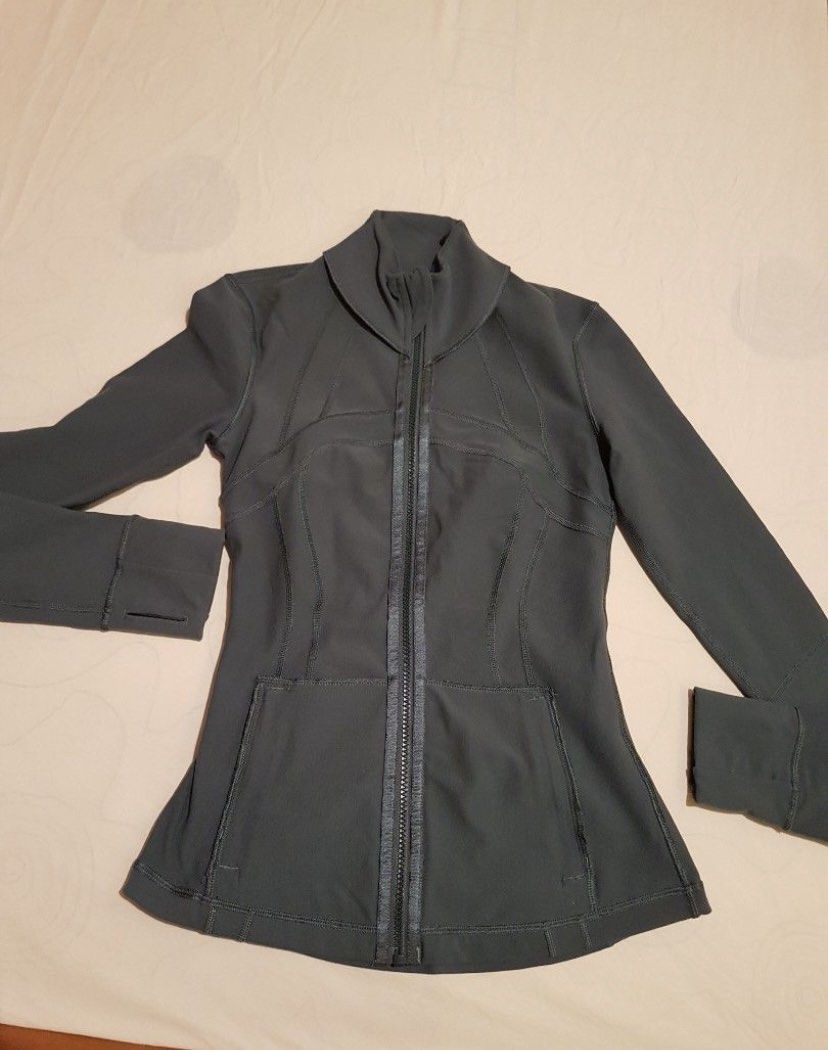 Lululemon Define Jacket Nulu Size 4 Women s Fashion Activewear on Carousell