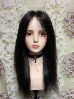 Medical human hair lace front wig 25”(virgin hair)