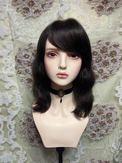 Medical human hair wig  18”