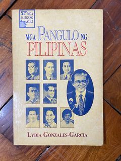 Mga Pangulo Ng Pilipinas - Vintage Book by Lydia Gonzales-Garcia - Emilio Aguinaldo / Fidel V. Ramos