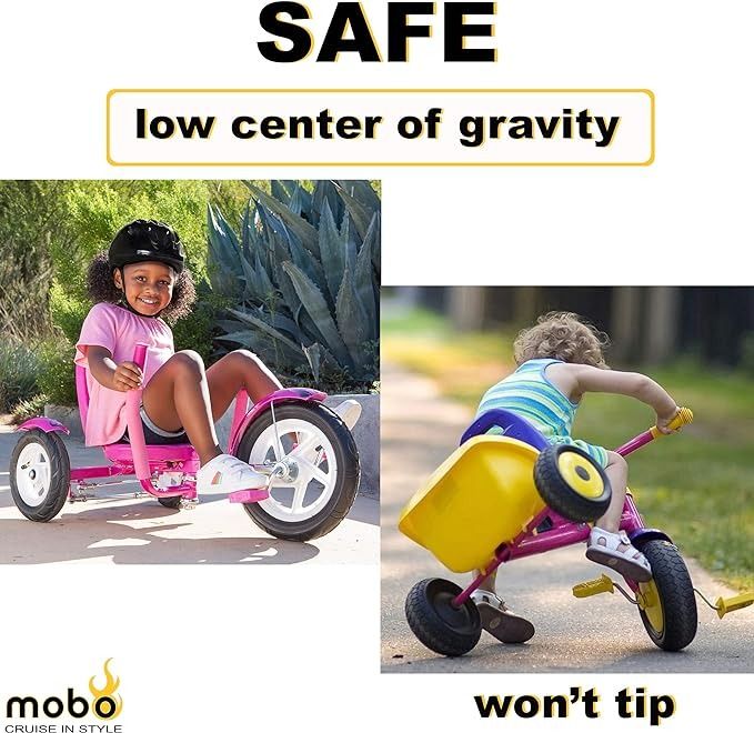 Mobo Mity Sport Safe Tricycle. Toddler Big Wheel Ride On Trike. Pedal Car Pink Large Sports Equipment Bicycles Parts Bicycles on Carousell