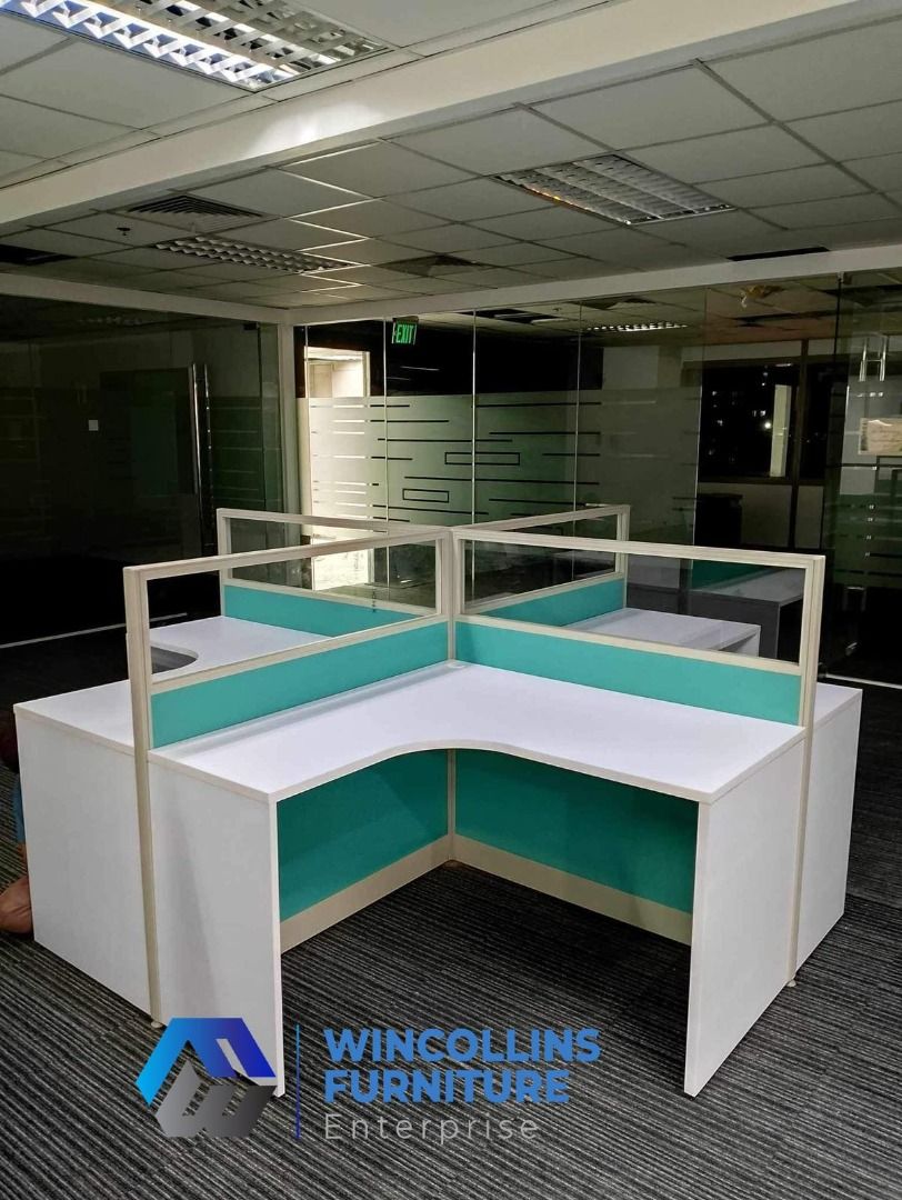 MODULAR OFFICE PARTITION - DIRECT MANUFACTURER (Category: Office Furniture & Fixtures) located in Caloocan City. Submitted by paulmathew03827 (Listing ID 1309590357, Image 3). Description: GOOD DAY! WINCOLLINS FURNITURE ENTERPRISE Providing affordable high quality products, free delivery within metro manila it depends to the quantity of the item's/good service and faster solution to your office furniture needs at your service! More discount for b