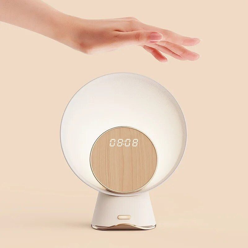 Moonlight Sensor Lamp & Speaker (Category: Clocks) located in Mandaluyong City. Submitted by erikacantoryu (Listing ID 1309664462, Image 2). Description: A great addition to your room, for you and your partner! RFS: won't use. 5in1 digital clock and wireless charger. Moonlight Sensor Lamp & Speaker Features: Introducing a versatile home device with a range of practical features: - It includes an automatic moonlight sensor night light which is gre