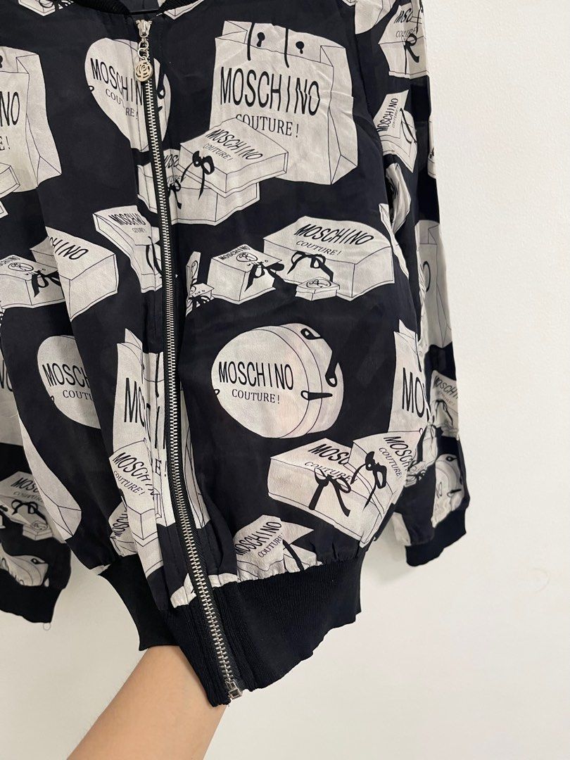 Moschino Sheer Jacket (Category: Coats, Jackets and Outerwear) located in Quezon City. Submitted by kcdeclutters (Listing ID 1309620919, Image 3). Description: - Quality is good! - Available for same day delivery - Fits XS to S.