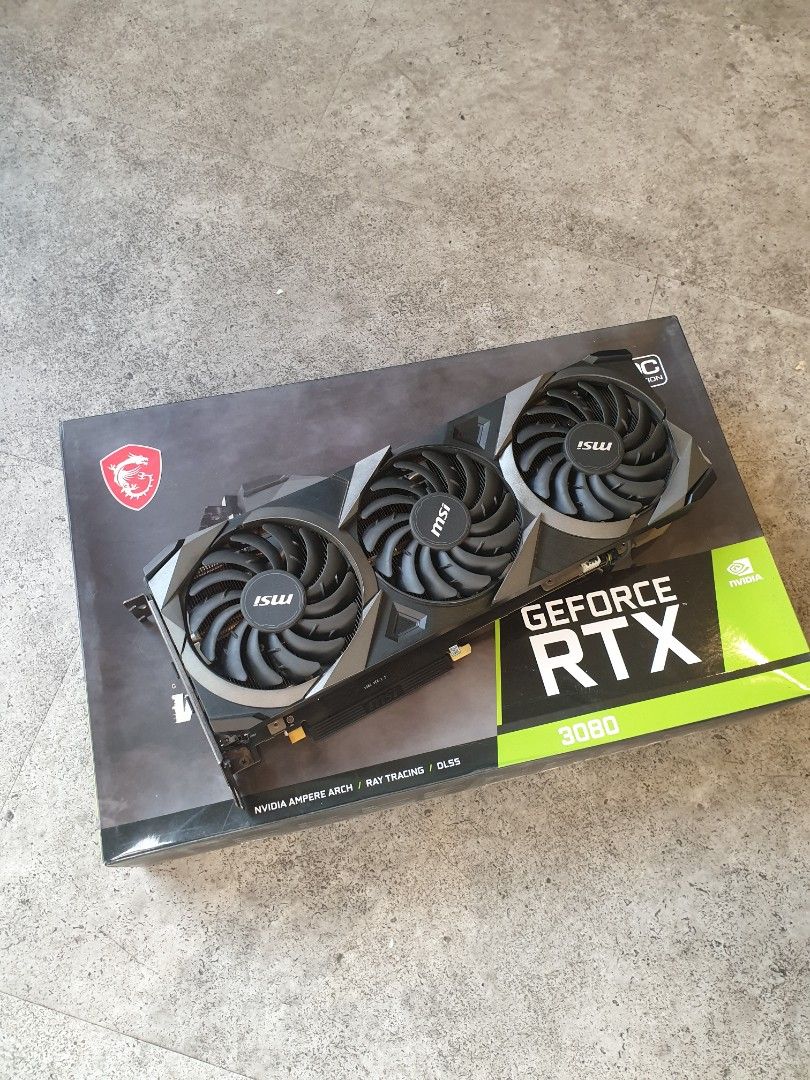 MSI VENTUS 3X RTX 3080 OC 10GB GDDR6X 320BIT NVIDIA VGA