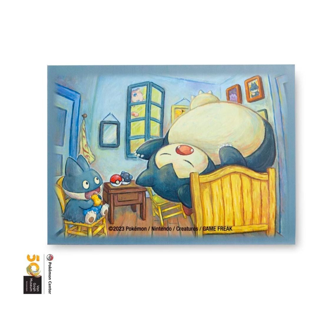 Munchlax & Snorlax Inspired by The Bedroom Card Sleeves (65 Sleeves),  Hobbies & Toys, Toys & Games on Carousell