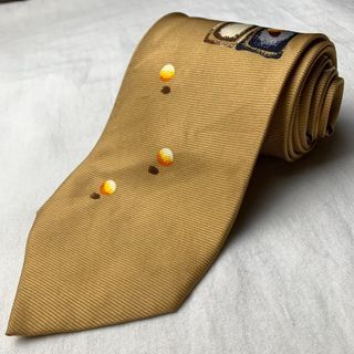Mustard Yellow Vintage Necktie