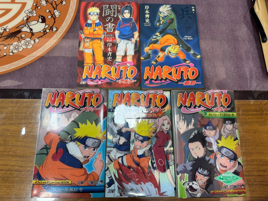 集英社 - NARUTO ナルト 全巻＋風の書＋雷の書 Naruto ナルト イラスト NARUTO 全巻 雷の書 風の書など Naruto