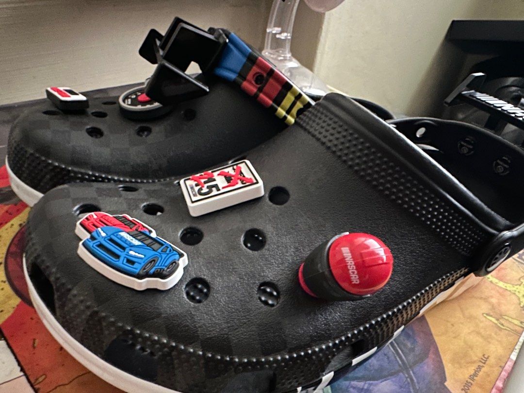 NASCAR Crocs Men s Fashion Footwear Flipflops and Slides on Carousell