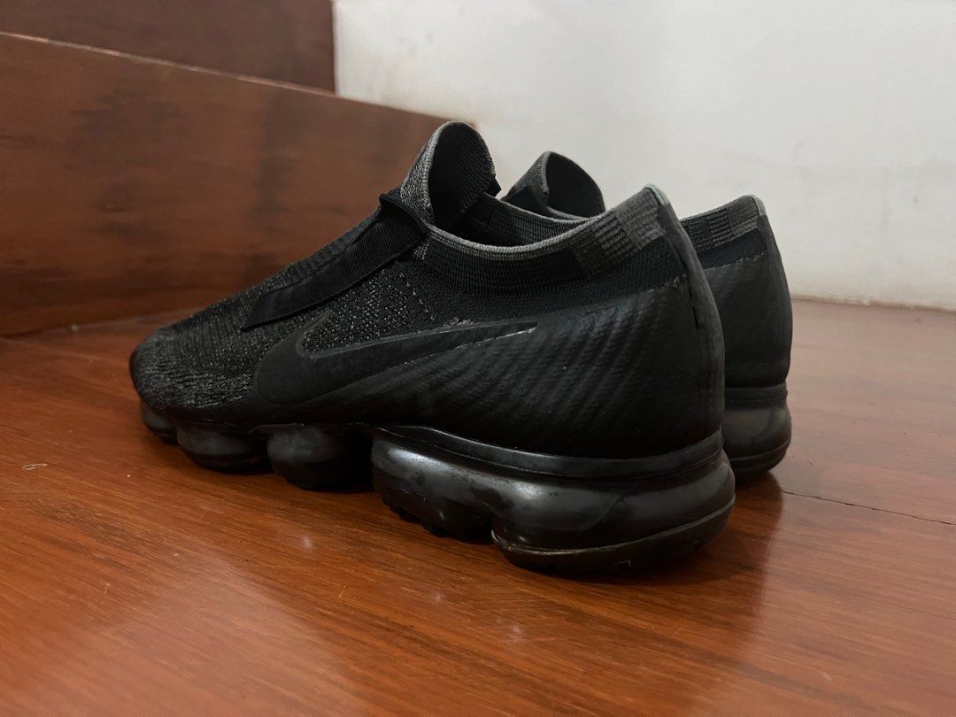 Nike air vapormax se laceless triple black best sale