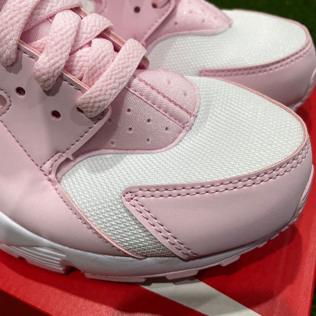 NIKE HUARACHE RUN GS PINK FOAM Women s Fashion Footwear Sneakers on Carousell