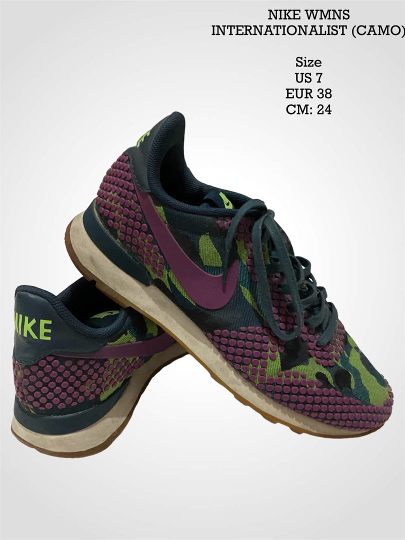 NIKE WMNS INTERNATIONALIST CAMO Women s Fashion Footwear Sneakers on Carousell
