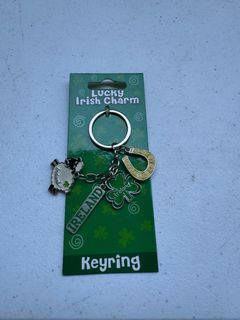 One piece Irish keychain