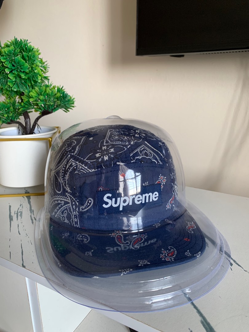 Supreme paisley camp cap 2025