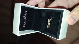 Pandora rose gold ring
