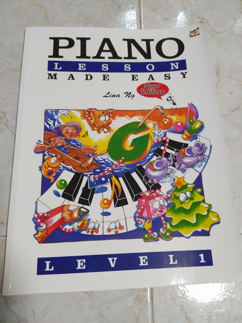 Piano lesson made easy level 1 level 2, Hobbies & Toys, Music & Media ...