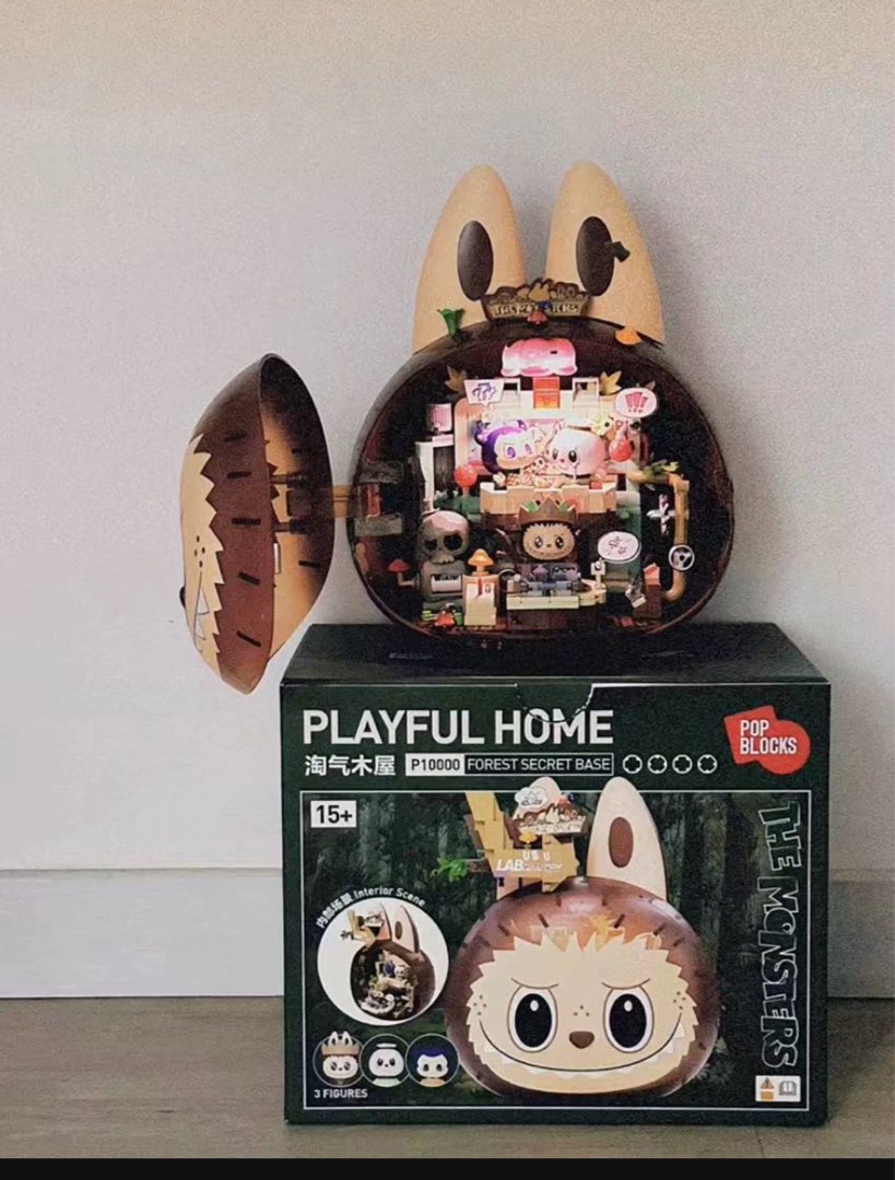全新正品現貨POPMART泡泡瑪特LABUBU THE MONSTERS 森林秘密基地
