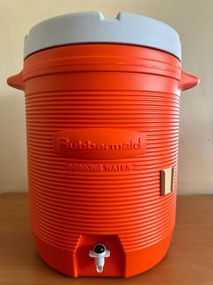 Rubbermaid 10 Gal Water Cooler Orange Jug