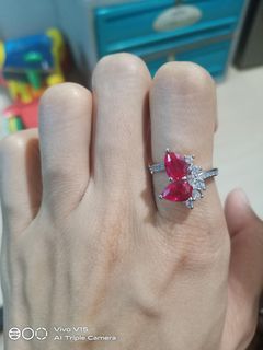 Ruby stones ring