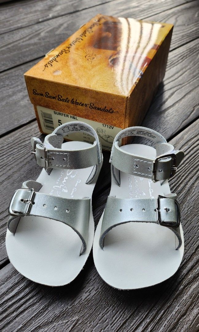 Silver sandals size 5 sales