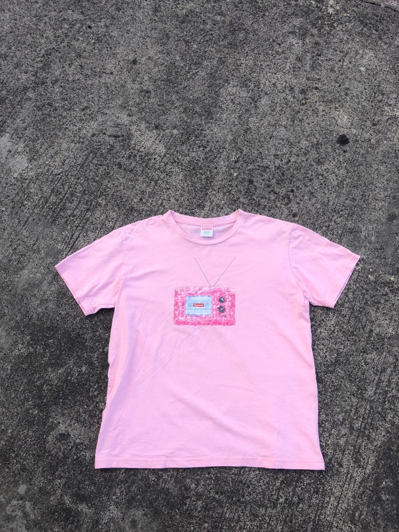 supreme tv tee Women s Fashion Tops Shirts on Carousell