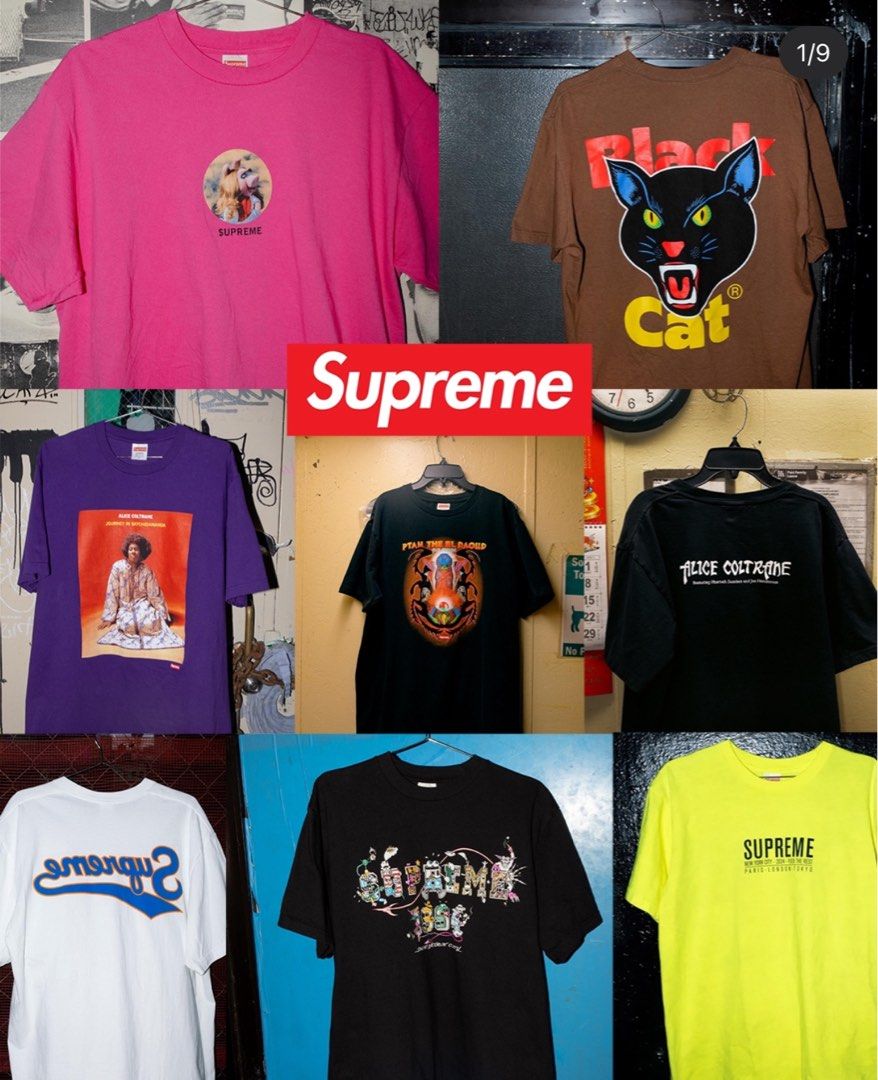 Supreme Week 19 Summer Graphic Tees Men s Fashion Tops Sets Tshirts Polo Shirts on Carousell